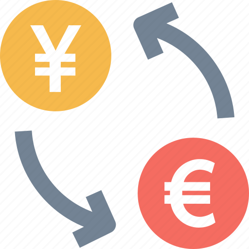 Currency, euro, exchange, exchange rate, yen icon - Download on Iconfinder
