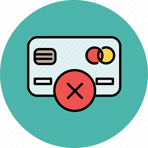 Cancel, card, credit, delete, finance, payment icon - Download on Iconfinder