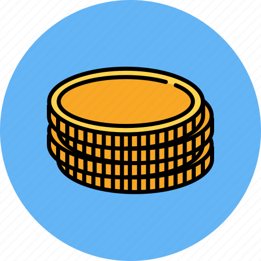 Cash, coin, finance, money, payment, stack icon - Download on Iconfinder