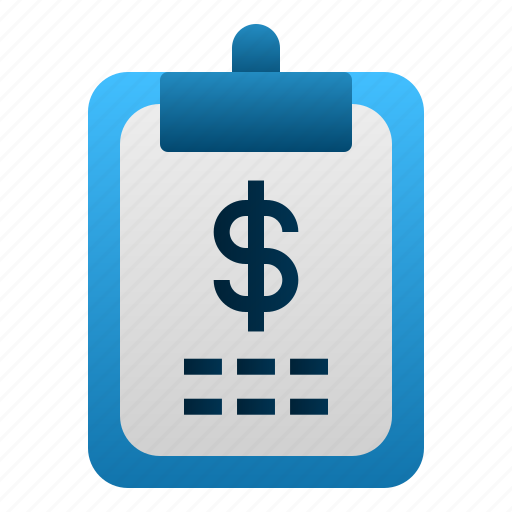 Business, clipboard, dollar, finance, financial, report icon - Download on Iconfinder