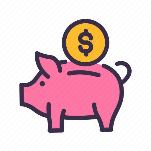 Bank, coin, finance, financial, money, piggy, save icon - Download on Iconfinder