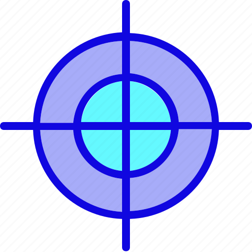 Aim, bullseye, crosshair, dartboard, finance, focus, target icon - Download on Iconfinder