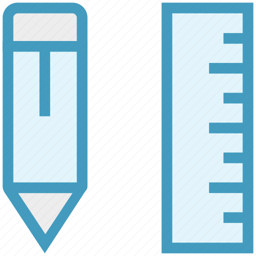 Business, editor, finance, pencil, pencil and ruler, ruler icon - Download on Iconfinder