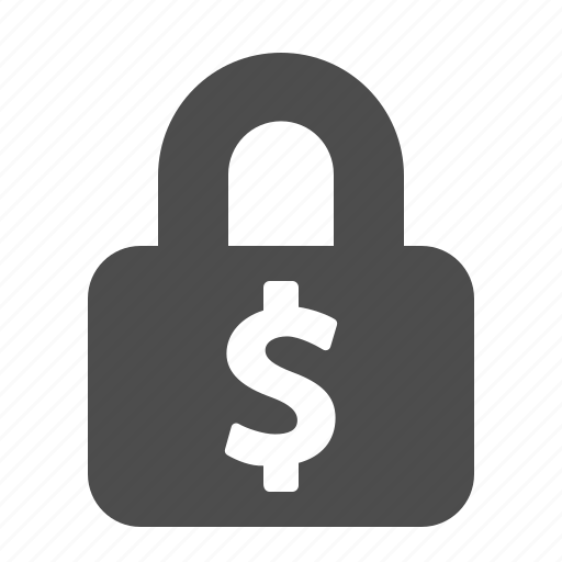 Dollar, lock, locked, money, security icon - Download on Iconfinder