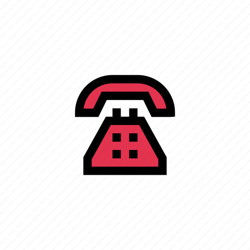 Call, communication, landline, support, telephone icon - Download on Iconfinder