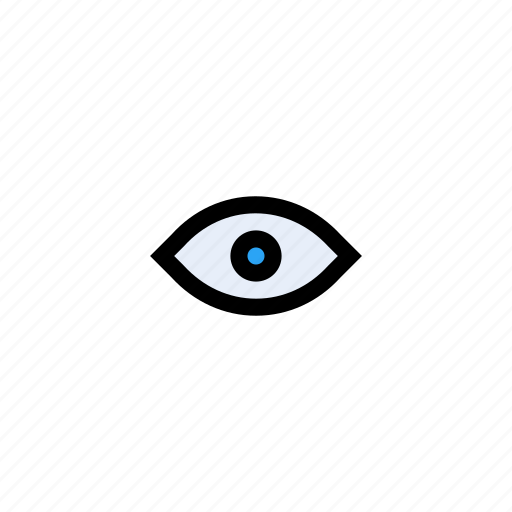 Eye, look, show, view, visible icon - Download on Iconfinder