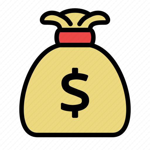 Bag, bank, dollar, dollars, money icon - Download on Iconfinder