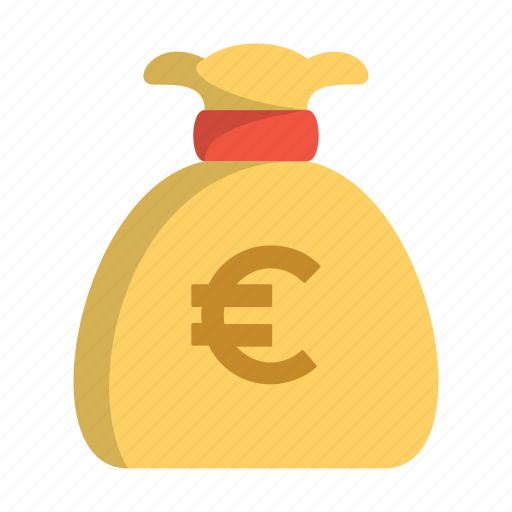 Bag, bank, euro, money icon - Download on Iconfinder