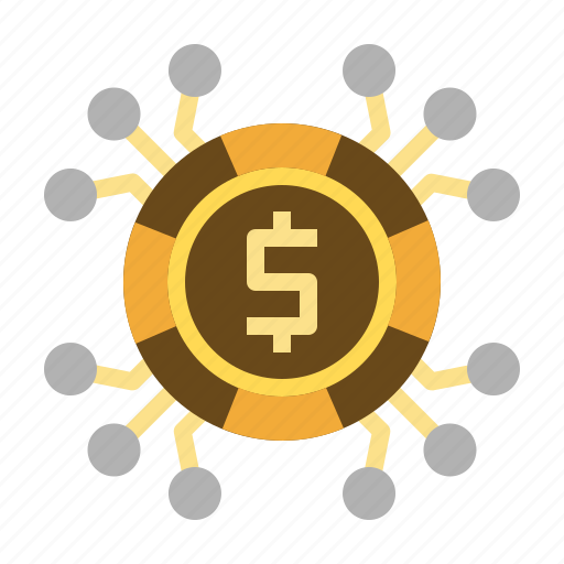 Digital money, digital currency, dollar, coin, currency icon - Download on Iconfinder