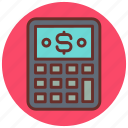 finance, calculator, expense, calculation, account, handling, making, record, expenditure, bill, digital, simple, computer, mathematics