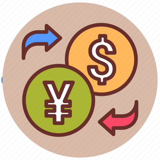 Currency, convertor, exchange, of, money, international, trading icon - Download on Iconfinder