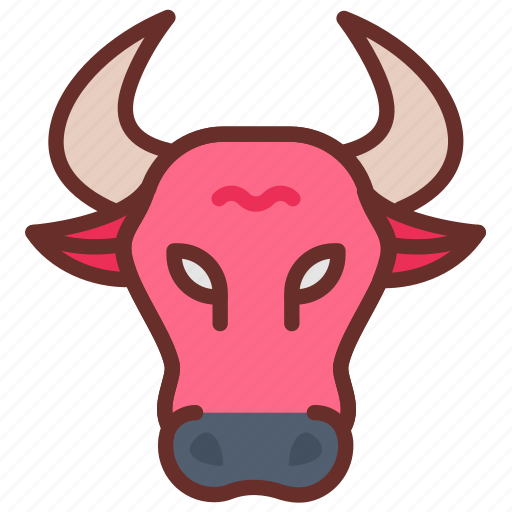 Bull, marketstock, market, profit, advancing, expanding, rising icon - Download on Iconfinder