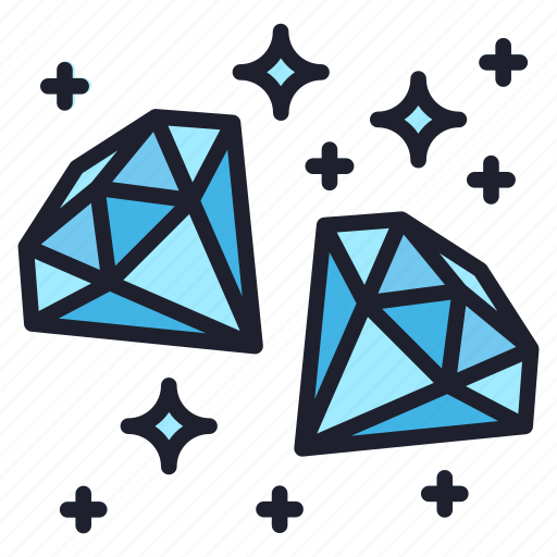Diamond, jewel, gem, crystal, finance, money icon - Download on Iconfinder