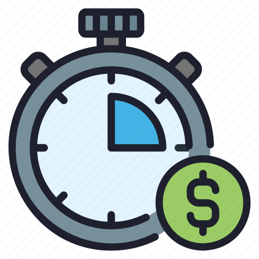 Fast, money, time, stopwatch, finance icon - Download on Iconfinder