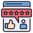 feedback, customer, rating, review, star, finance, money
