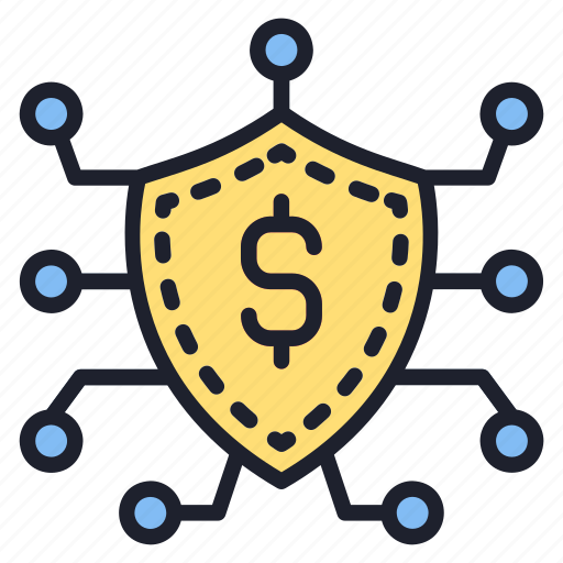 Internet, security, online, protection, shield, finance, money icon - Download on Iconfinder