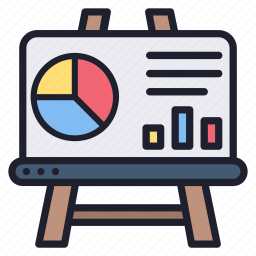 Presentation, board, chart, diagram, finance, money icon - Download on Iconfinder