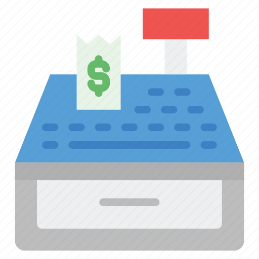 Cash, cashier, machine, finance, money icon - Download on Iconfinder