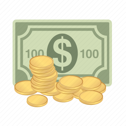 Coins, money, cash, coin, currency, dollar icon - Download on Iconfinder