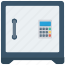bank, business, money, safe icon