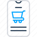 duoline, mobile, shop, app, ecommerce, online, phone