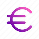 euro, currency, money, sign, symbol