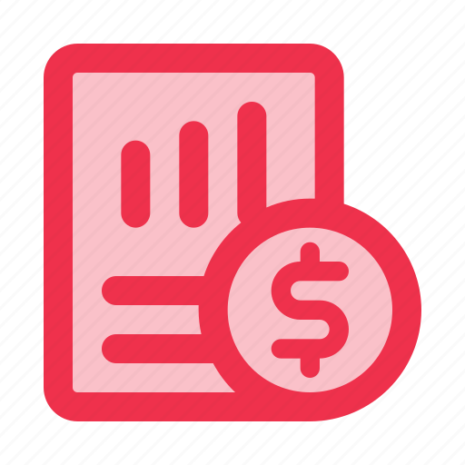 Financial, statement, report, document, business, and, finance icon - Download on Iconfinder