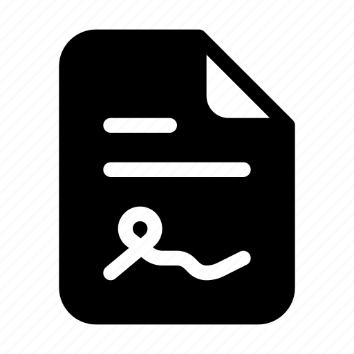 Contract, agreement, document, signature, paper icon - Download on Iconfinder