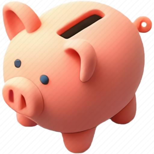 Finance, bank, banking, money, dollar, piggy bank 3D illustration - Download on Iconfinder