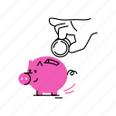 bank, deposit, safe, finance, banking, cash, savings, coin, pig