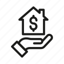 .svg, home dollar, direction, vector, arrow, file, document