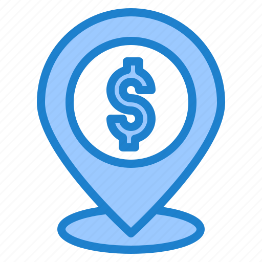 Business, cash, finance, location, money icon - Download on Iconfinder