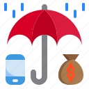 insurance, protection, security, shield, umbrella