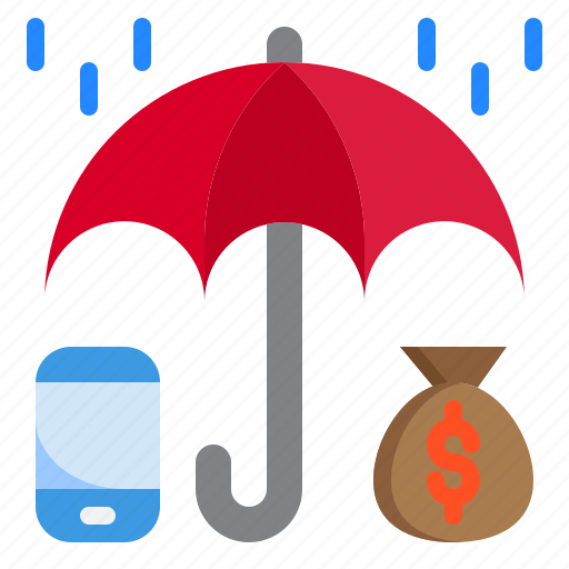 Insurance, protection, security, shield, umbrella icon - Download on Iconfinder