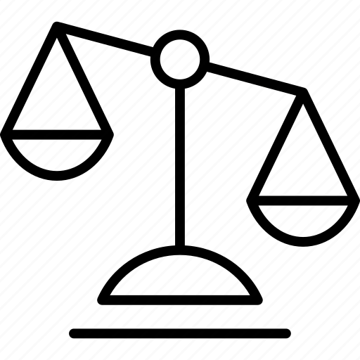 Balance, judge, justice, justice scale, law, laws, scale icon - Download on Iconfinder