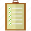 checklist, paper, document, office, business 