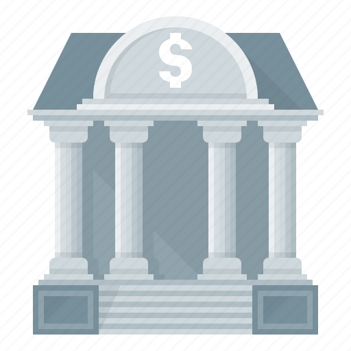 Bank, banking, bank building, building icon - Download on Iconfinder