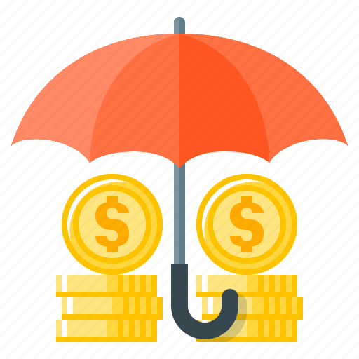 Finance, funds, protection, coins, funds protection, safety, umbrella icon - Download on Iconfinder