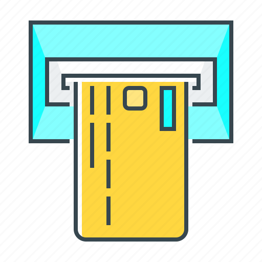 Atm, banking, bank, card icon - Download on Iconfinder