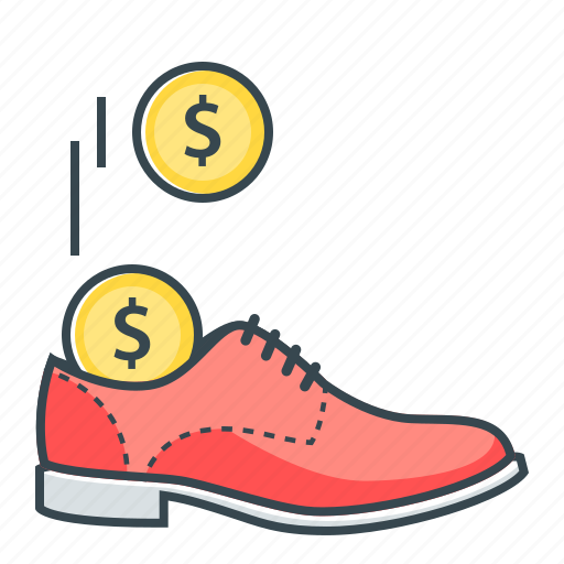 Cash, cash stash, stash, boot, shoe icon - Download on Iconfinder