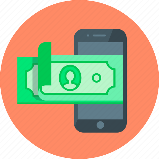 Replenishment, cash, dollar, m-banking, mobile, mobile banking, money icon - Download on Iconfinder