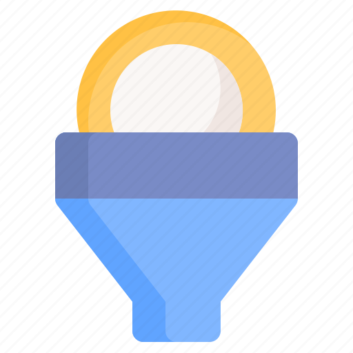 Filter, funnel, loud, shape, chemistry icon - Download on Iconfinder