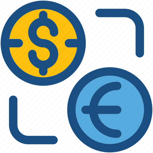 Currency, currency exchange, foreign exchange, money conversion, money exchange icon - Download on Iconfinder