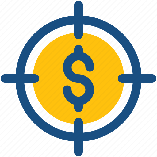 Business focus, crosshair, financial target, goal, target icon - Download on Iconfinder