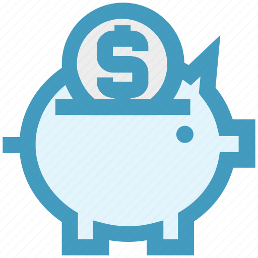 Bank, box, coin, money, pig, piggy, saving icon - Download on Iconfinder