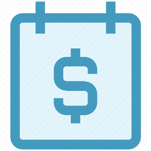 Business, calendar, dollar, money, schedule, timeframe icon - Download on Iconfinder