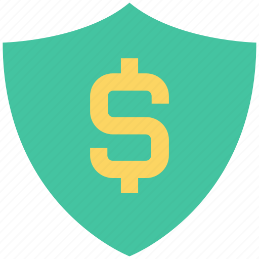 Dollar, finance, insurance, money, safe, security, shield icon - Download on Iconfinder