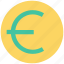 cash, coin, currency, euro, finance, money, price 