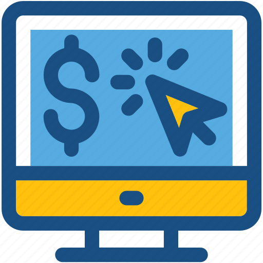 Click, cursor, pay per click, pointer, ppc icon - Download on Iconfinder