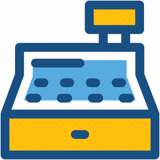 Cash register, cash till, invoice machine, point of sale, pos, till supplier icon - Download on Iconfinder